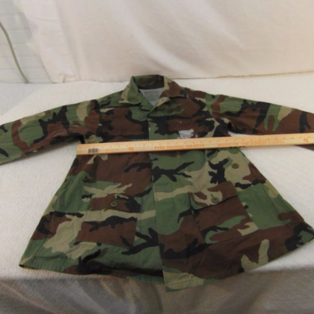 10/REGULAR H/C TEMP. BATTLE DRESS MATERNITY WOODLAND BDU JACKET MG 54